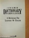 Longman Dictionary of American English
