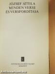József Attila minden verse és versfordítása