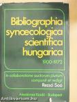 Bibliographia synoecologica scientifica hungarica 1900-1972