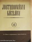 Jogtudományi Közlöny 1955. június