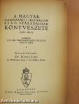A magyar gazdasági irodalom első századainak könyvészete (1505-1805.)