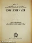 A Magyar Tudományos Akadémia Műszaki Tudományok Osztályának közleményei 1952/1-4.