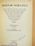 Magyar Horatius/Horatius Noster