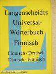 Langenscheidts Universal-Wörterbuch Finnisch