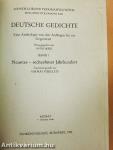 Deutsche Gedichte I-III.