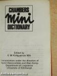 Chambers Mini Dictionary