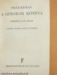 A sznobok könyve