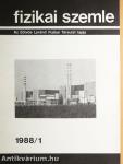 Fizikai Szemle 1988. január-december