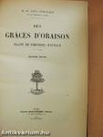 Des Graces d'Oraison