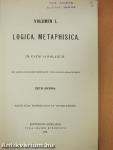 Logica. Metaphisica.