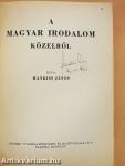 A magyar irodalom közelről
