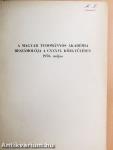 A Magyar Tudományos Akadémia beszámolója a CXXXVI. közgyűlésen