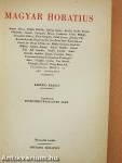 Magyar Horatius/Horatius Noster