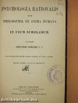 Psychologia rationalis sive philosophia de anima humana