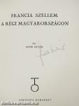 Francia szellem a régi Magyarországon