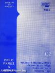 Necessity and Realization of the Credit (Bank) Consolidation in Hungary (1994)
