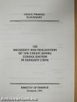 Necessity and Realization of the Credit (Bank) Consolidation in Hungary (1994)