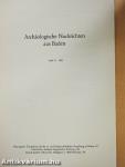 Archäologische Nachrichten aus Baden 1981/Heft 27