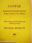 COSPAR Eighteenth Plenary Meeting 29 May - 7 June 1975, Varna, Bulgaria