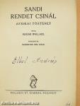 Sandi rendet csinál