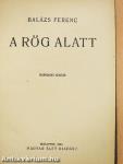 A rög alatt