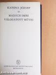 Katona József és Madách Imre válogatott művei