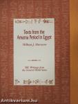 Texts from the Amarna Period in Egypt