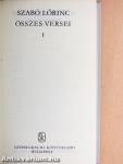 Szabó Lőrinc összes versei I-II.