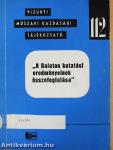 "A Balaton kutatási eredményeinek összefoglalása"