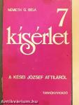 7 kísérlet a kései József Attiláról