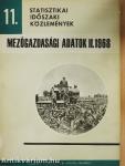 Mezőgazdasági adatok II. 1968