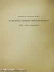 Szervezeti, ügyrendi és olvasószolgálati szabályzatok a kiegyezéstől az első világháború végéig 1867-1918