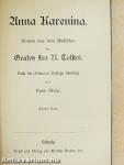 Anna Karenina 1-2. (gótbetűs)