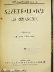 Berzsenyi báró és családja I./Deák Ferenc husvéti czikke és a kiegyezést védő beszéde/Hindenburg/Szemelvények Bonfiniból/Német balladák és románczok/Ovidius verseiből
