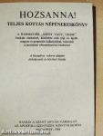 Hozsanna!