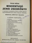 Mindentudó zenei zsebkönyv