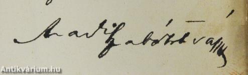 A szenvedők királya (dedikált példány)