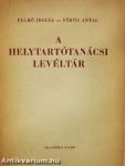 A helytartótanácsi levéltár