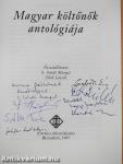 Magyar költőnők antológiája (kétszeresen dedikált és többszörösen aláírt példány)