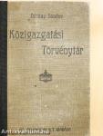 Közigazgatási törvénytár II.