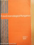 Folia Entomologica Hungarica 1/1979.