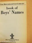 Book of Boys' Names