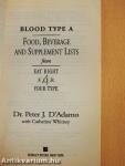 Blood Type A