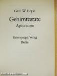 Gehirntestate