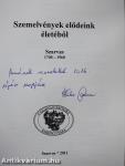 Szemelvények elődeink életéből (dedikált példány)