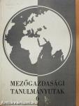 Tanulmányutak a mezőgazdasági tudományok területén