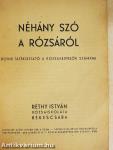 Néhány szó a rózsáról