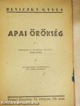 Apai örökség