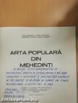 Arta Populara din Mehedinti