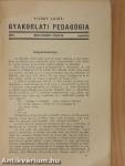 Gyakorlati pedagógia 1940. augusztus